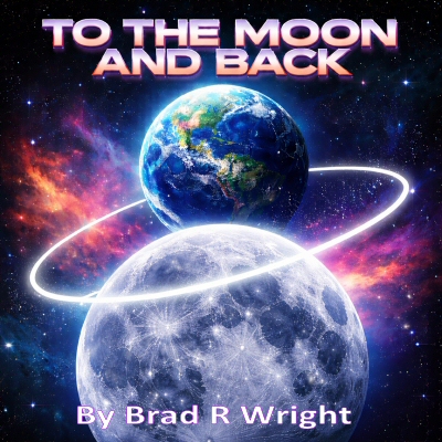 To the Moon and Back cover art by Brad R Wright